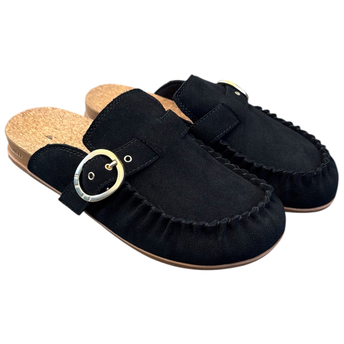 REEF Vista Siena Black Clogs