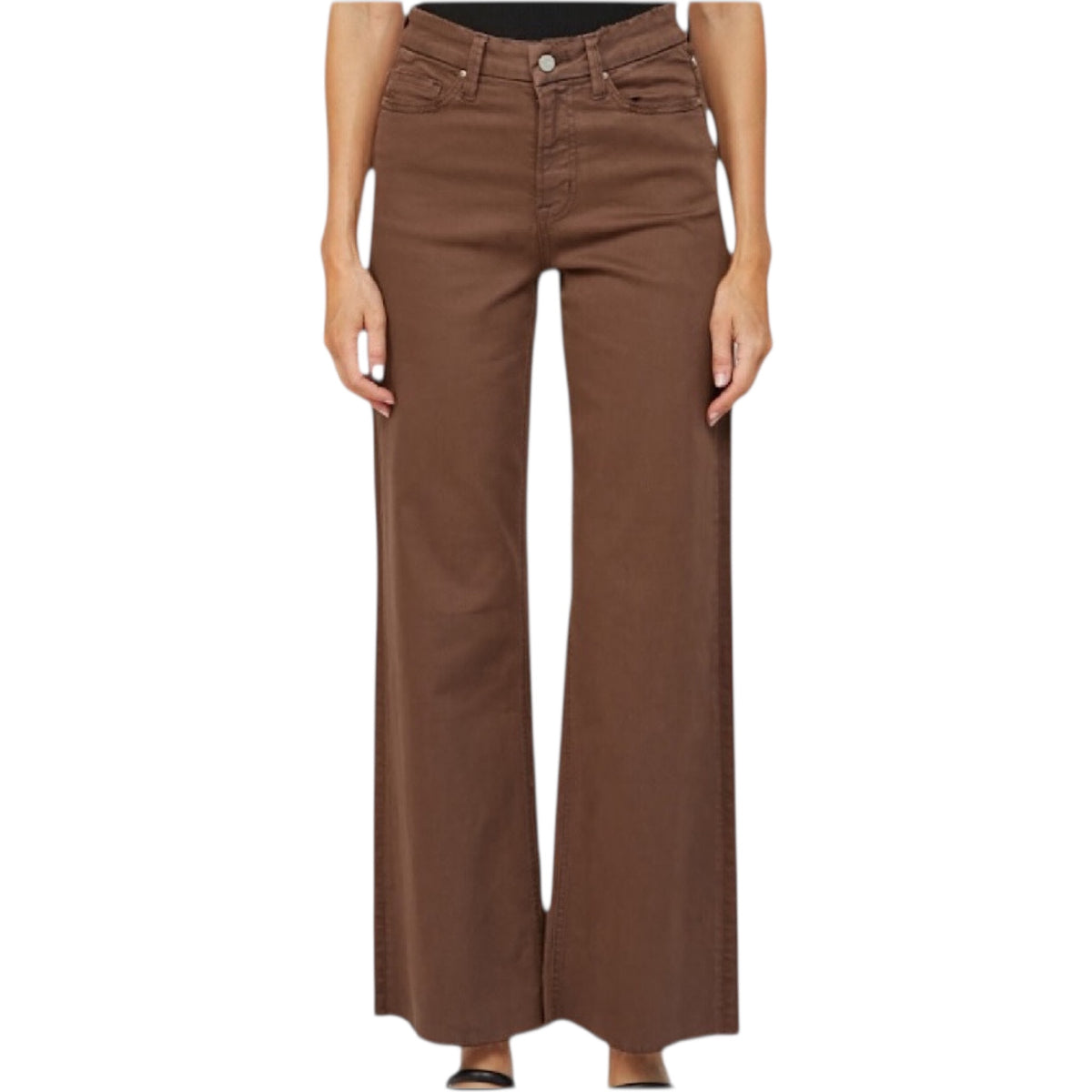 MICA Mdp-W3007br Stretch Super High Rise Wide Leg