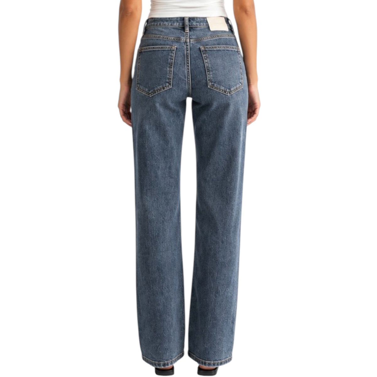 MICA MDP-W4002 Bunker Mid Rise Wide Leg