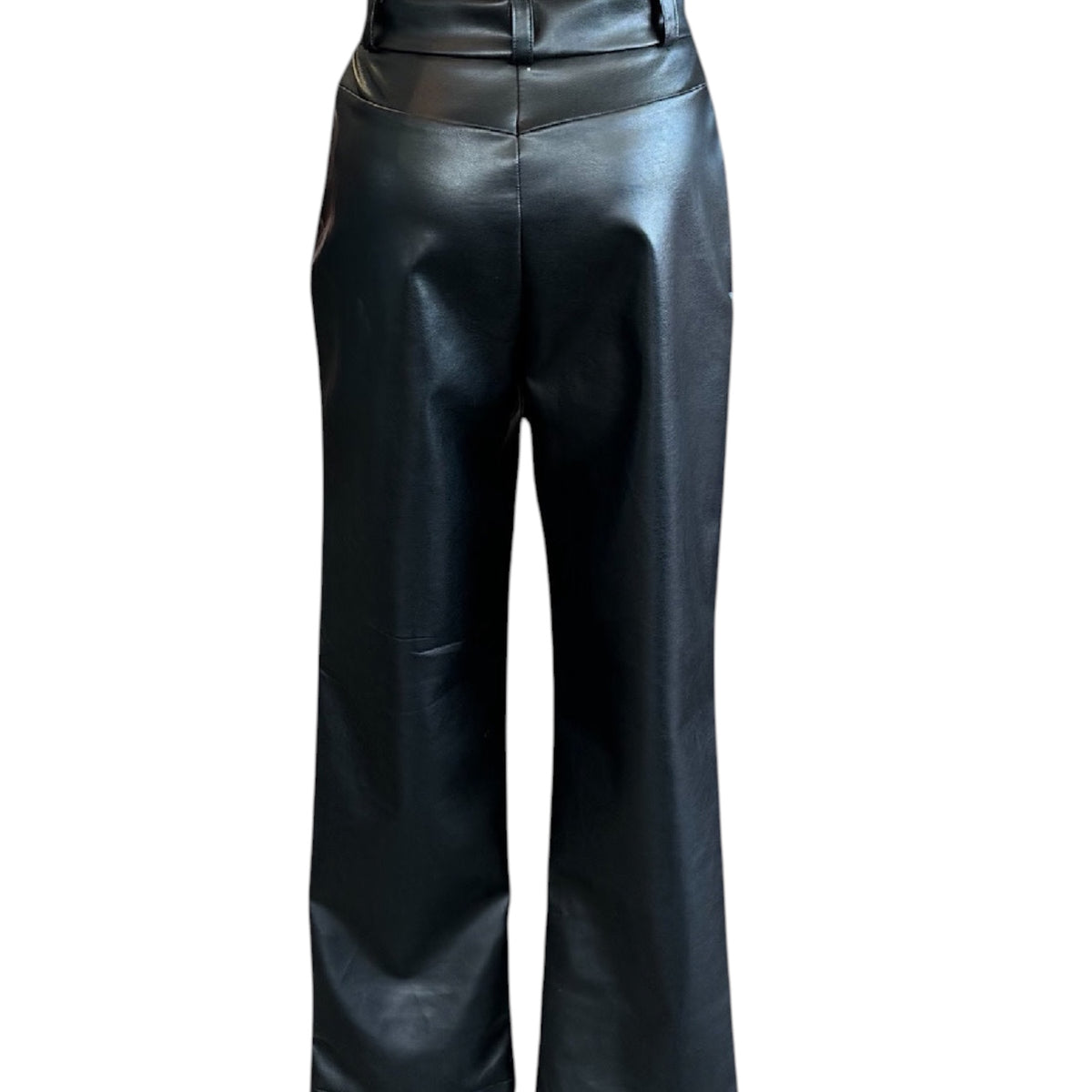 Black PU Pants