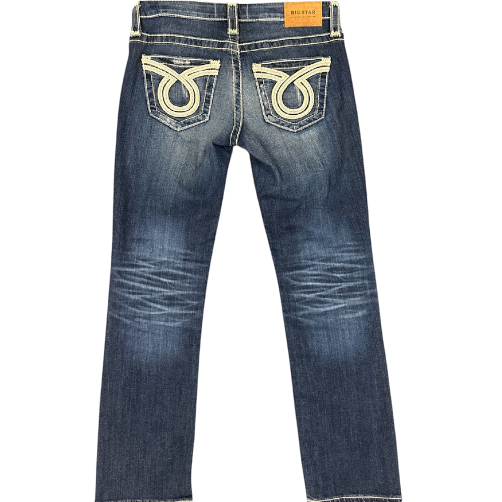 BIG STAR Dark Wash Bootcut Jeans Size 25-RF