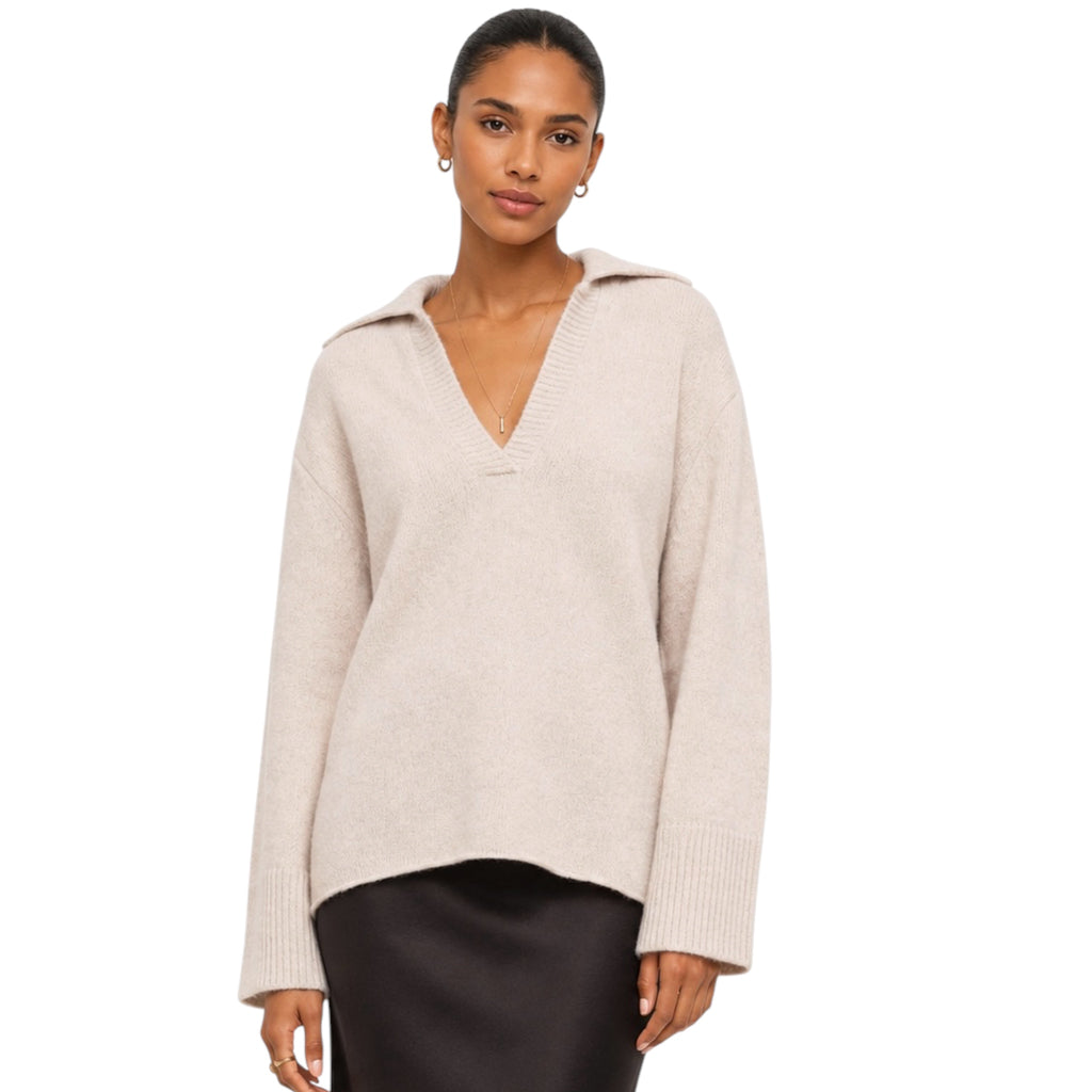 Z Supply Ember Sweater Light Oatmeal Heather