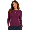 Eggplant Nova Sweater