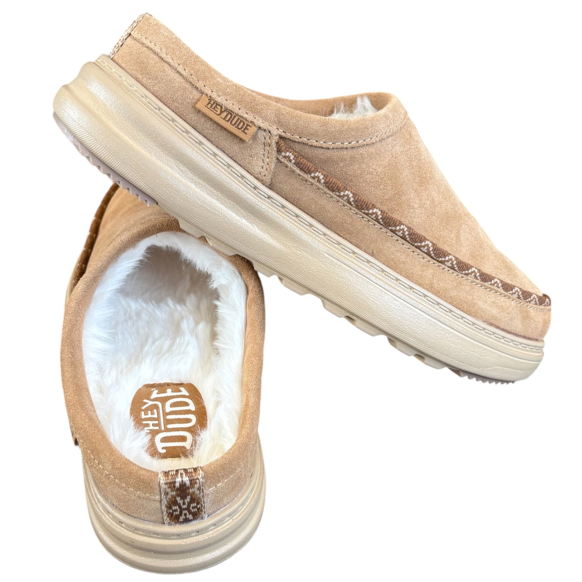 Hey Dude Remi Toastee Clog Suede Tan