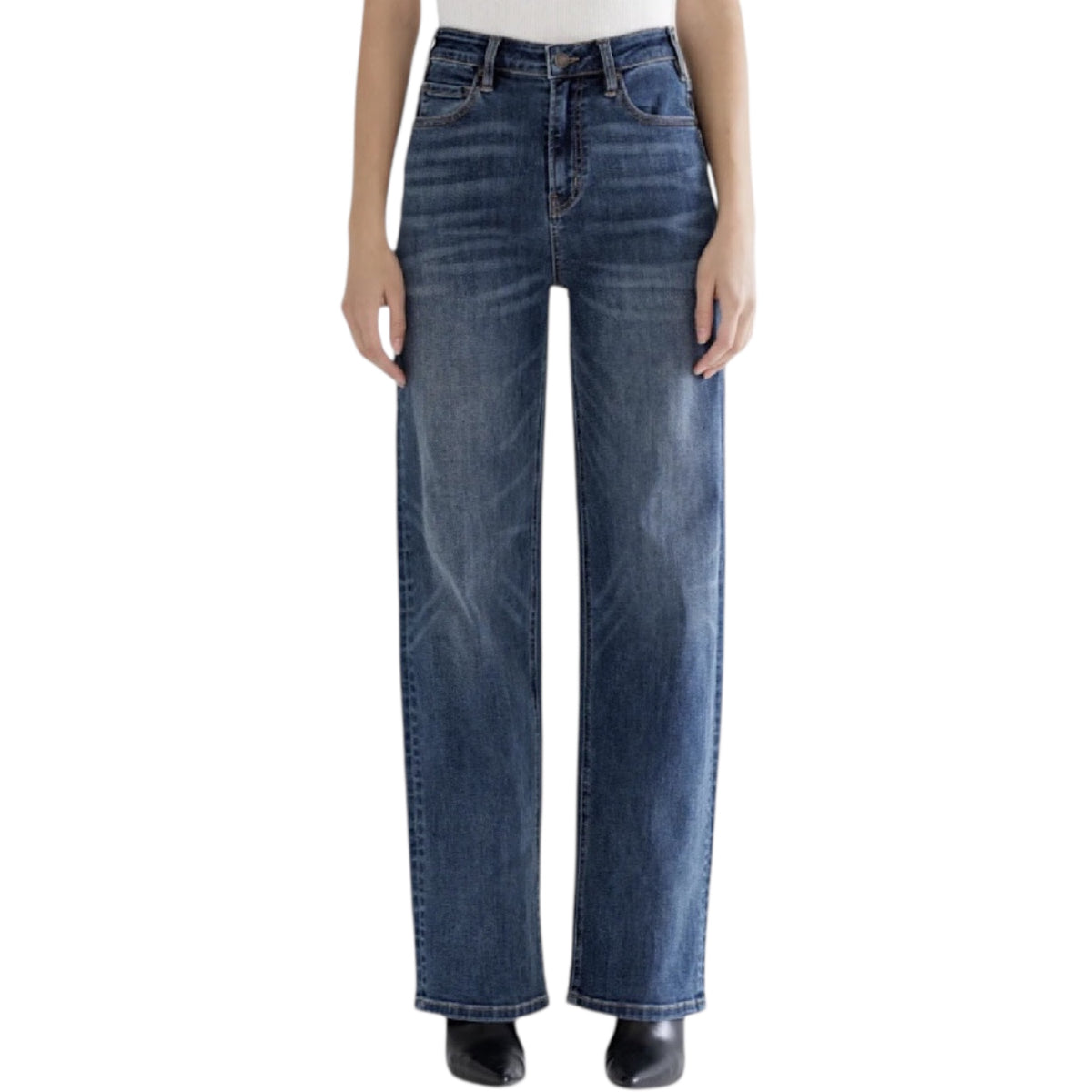 MICA MDP-T3214 Super High Straight Leg with Loose Fit