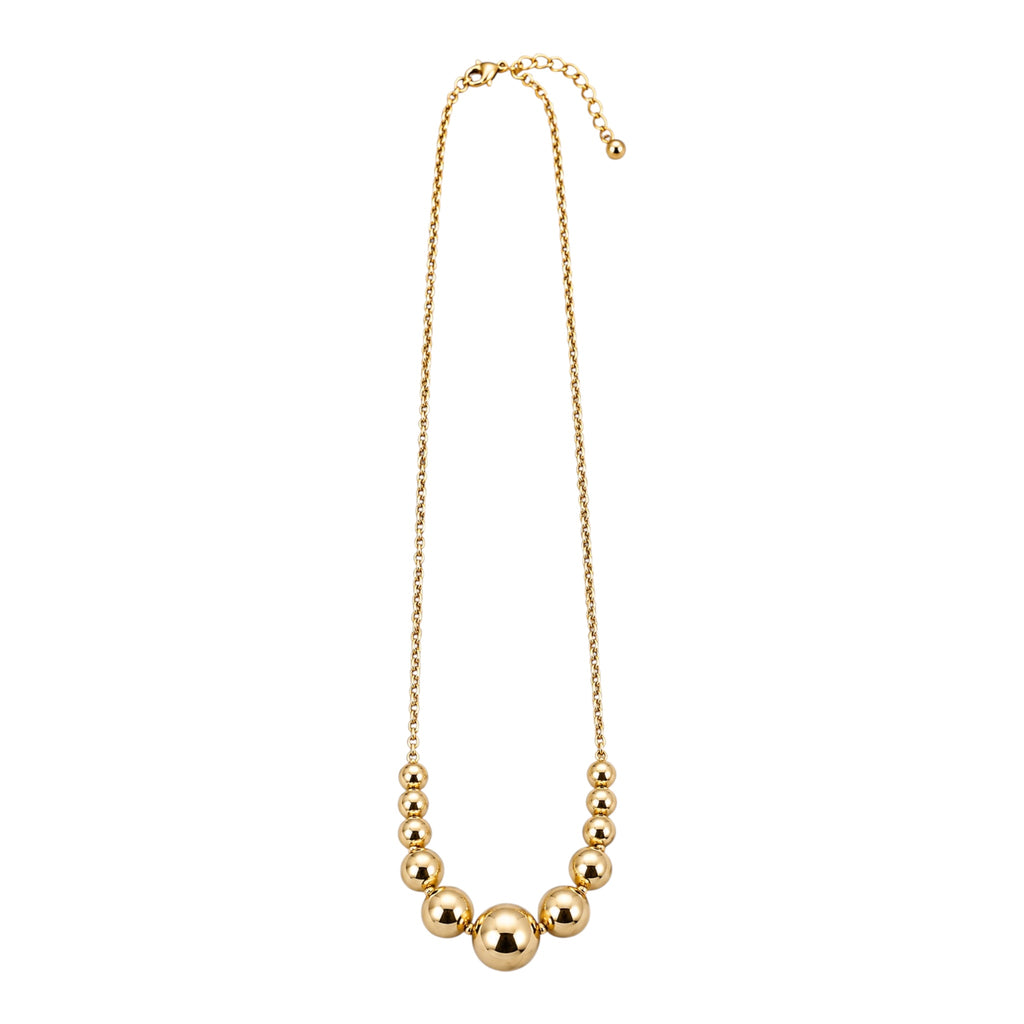 MX Gold Luxe Beaded Necklace