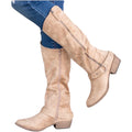 Very G Merlot Cream Boot