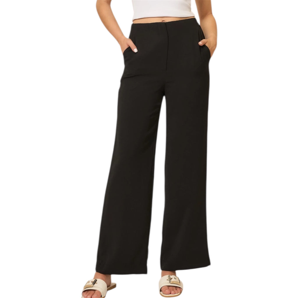 Black Pants with Slip Pockets