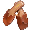 FD Knit Cognac PU Sandal