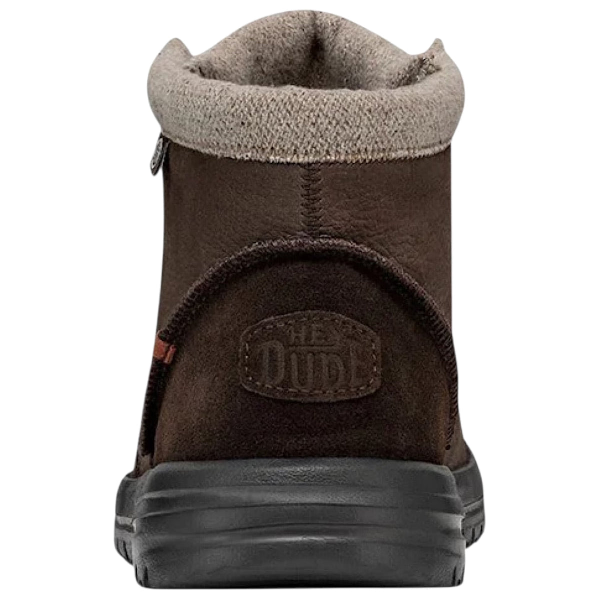 Hey Dude Bradley Boot Leather Brown Mens
