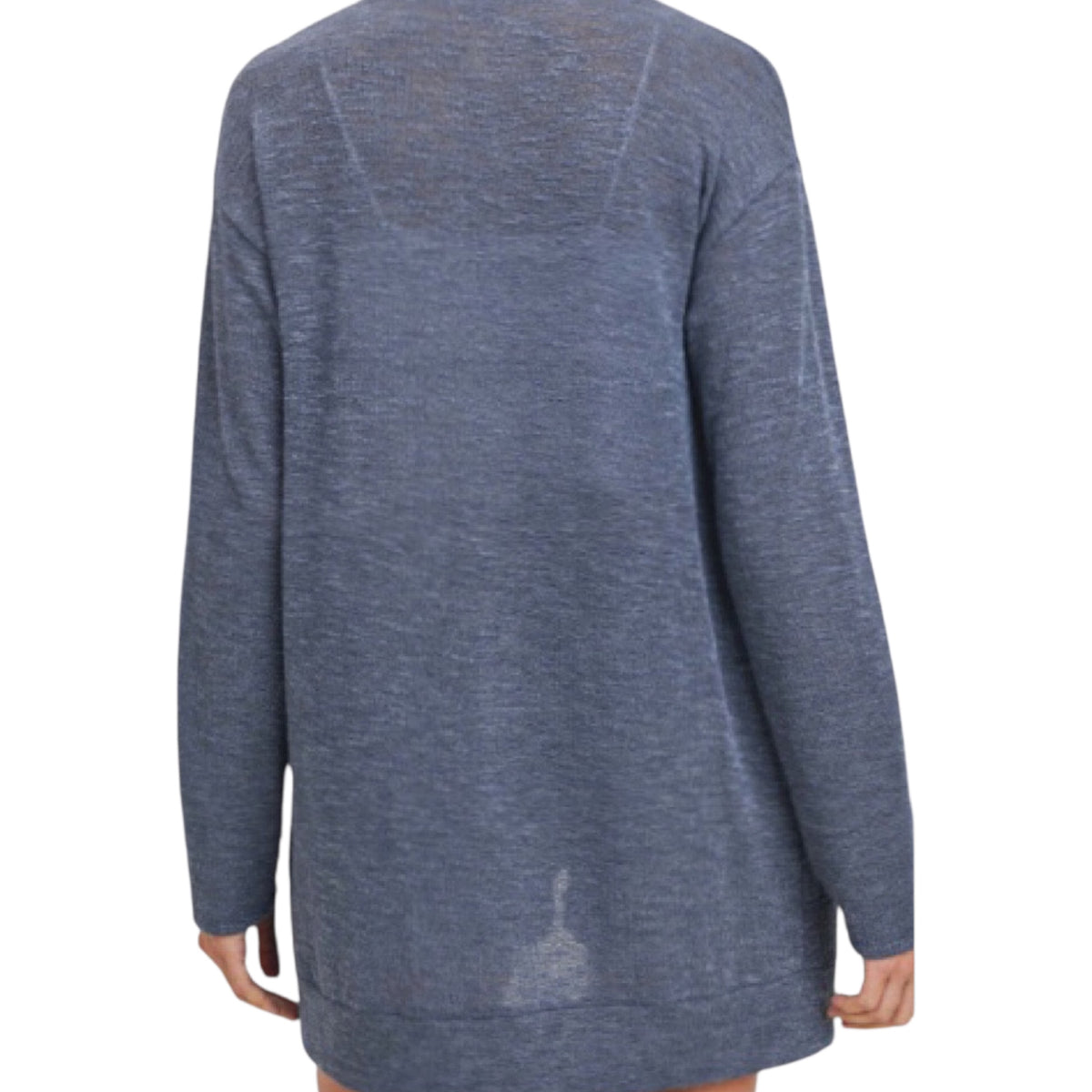 Indigo L/S Open Cardigan