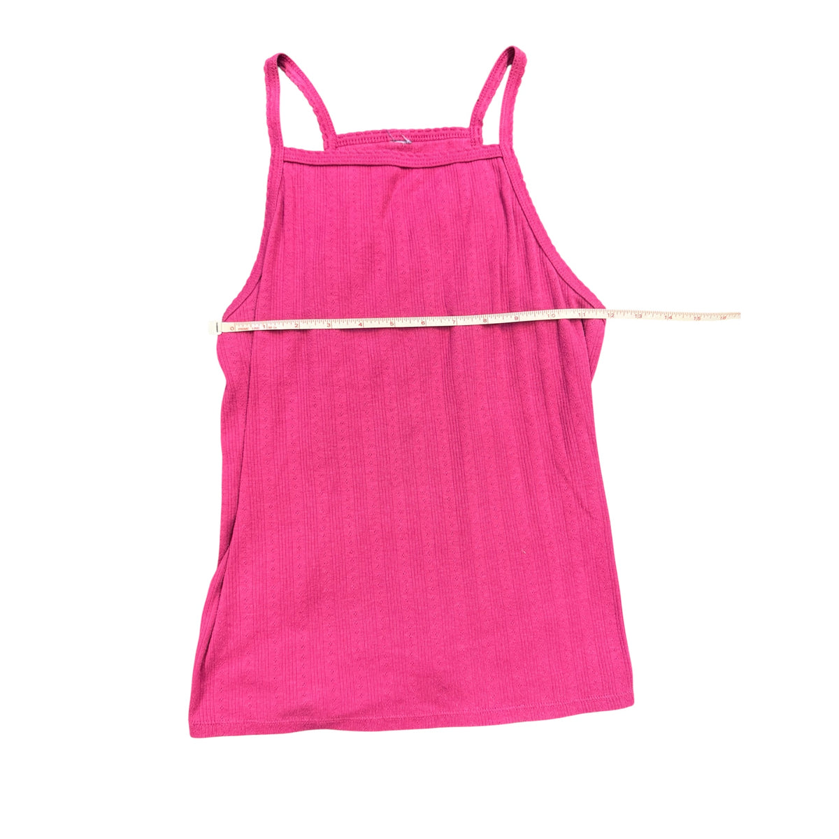 Gap Magenta Scalloped Edge Tank Top Size M - RF