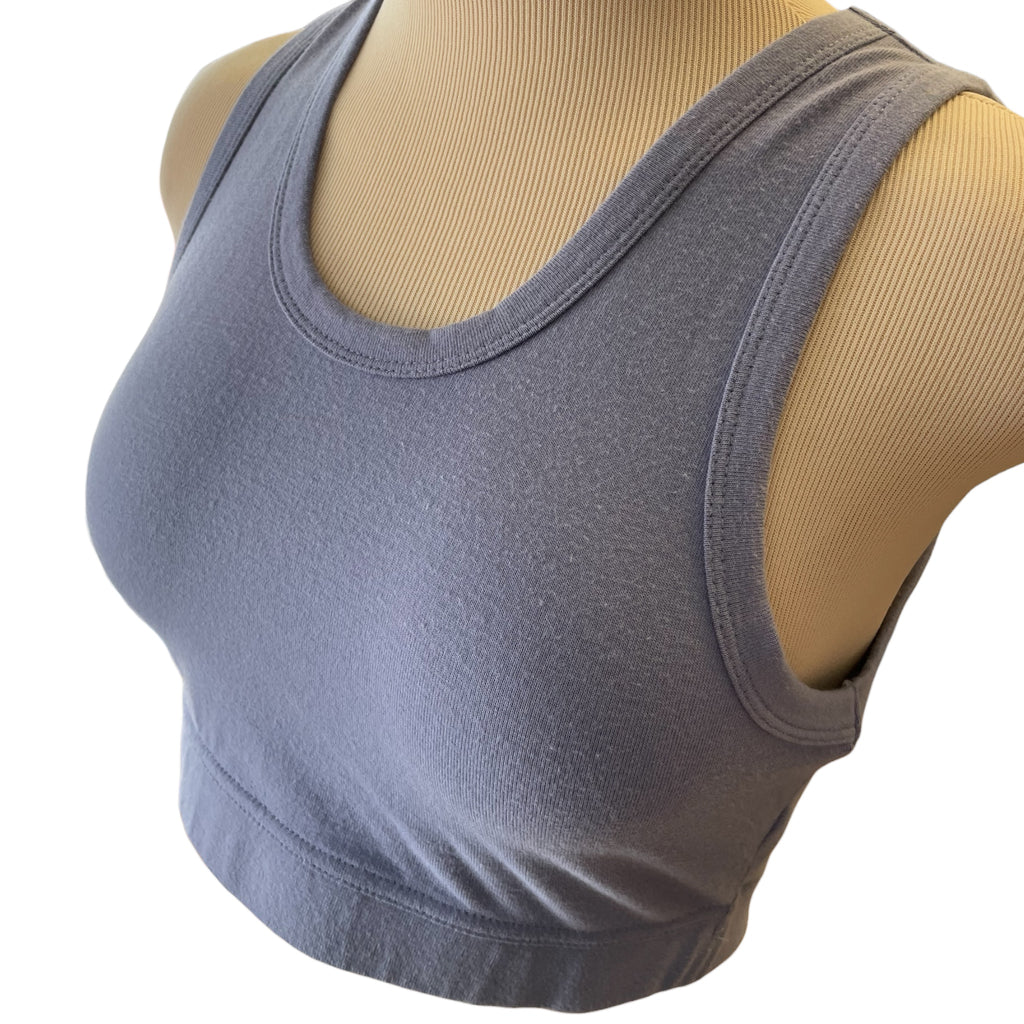 Double Zero Periwinkle Cropped Tank Top Size M - RF