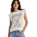 American Grit White Tee