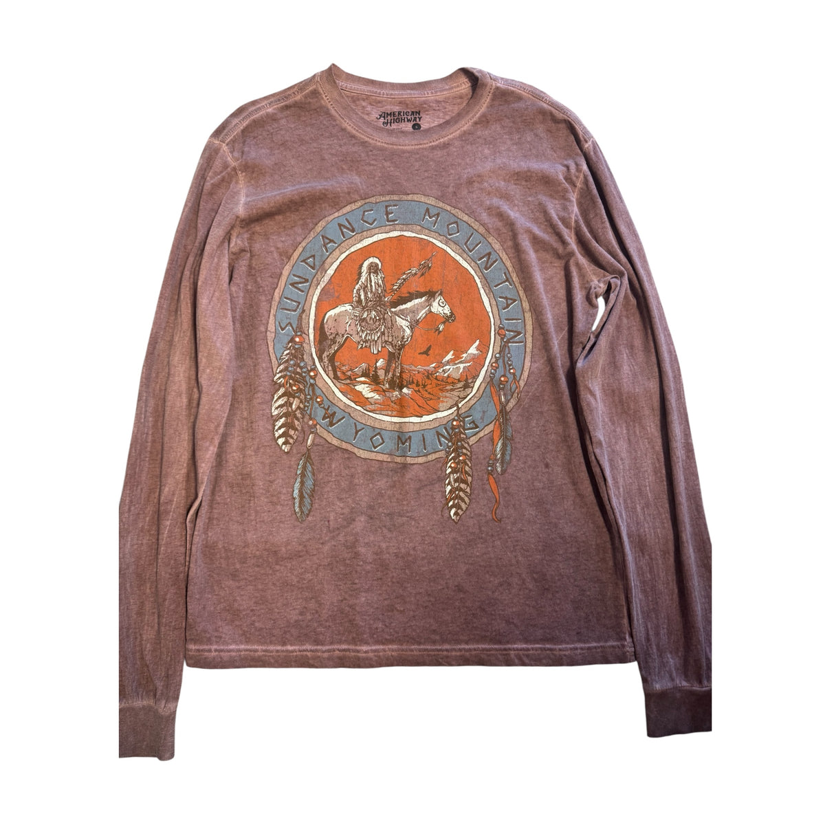 American Highway Sundance Mountain Long Sleeve Size Small-RF
