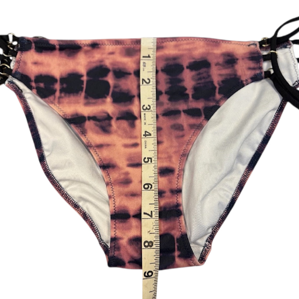 Victoria's Secret Multi Tortoise Shell Print Two Piece Bikini Size M-RF