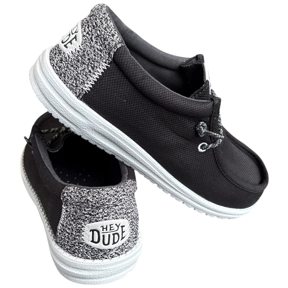 Hey Dude Wally Heathered Knit Black/Multi