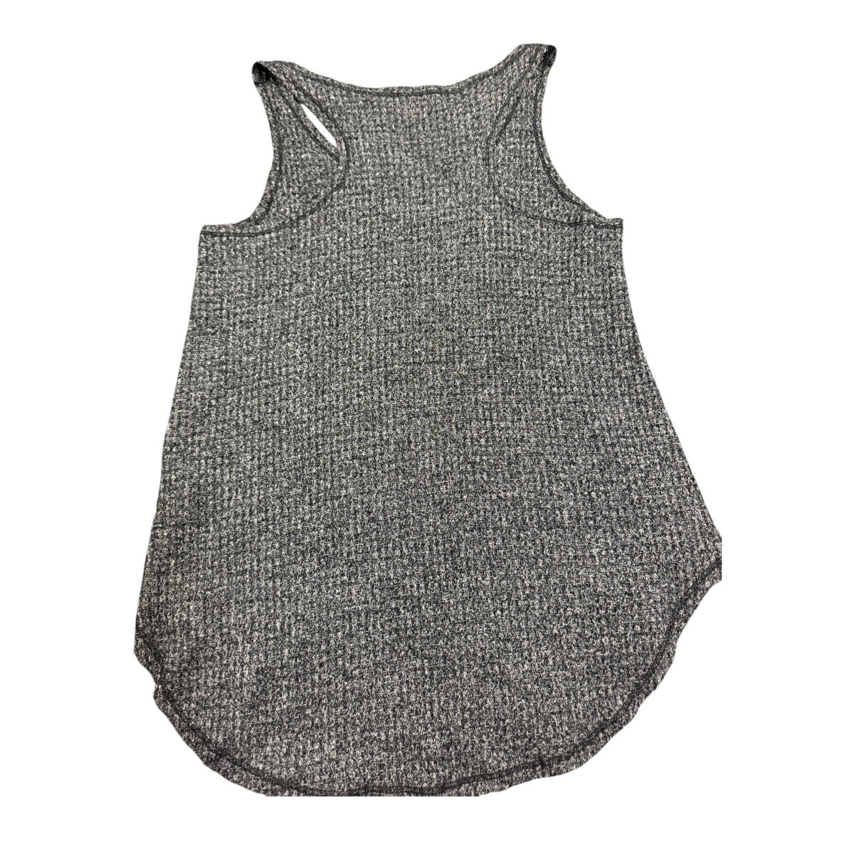 BKE Black Mineral Wash Raw Hem Tank Top Size M-RF