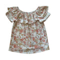 Cato Floral Ruffle Top Size Small-RF