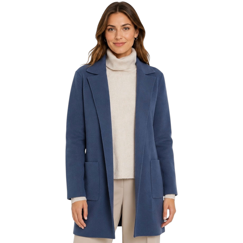 Midnight Daphne Collared Cardigan