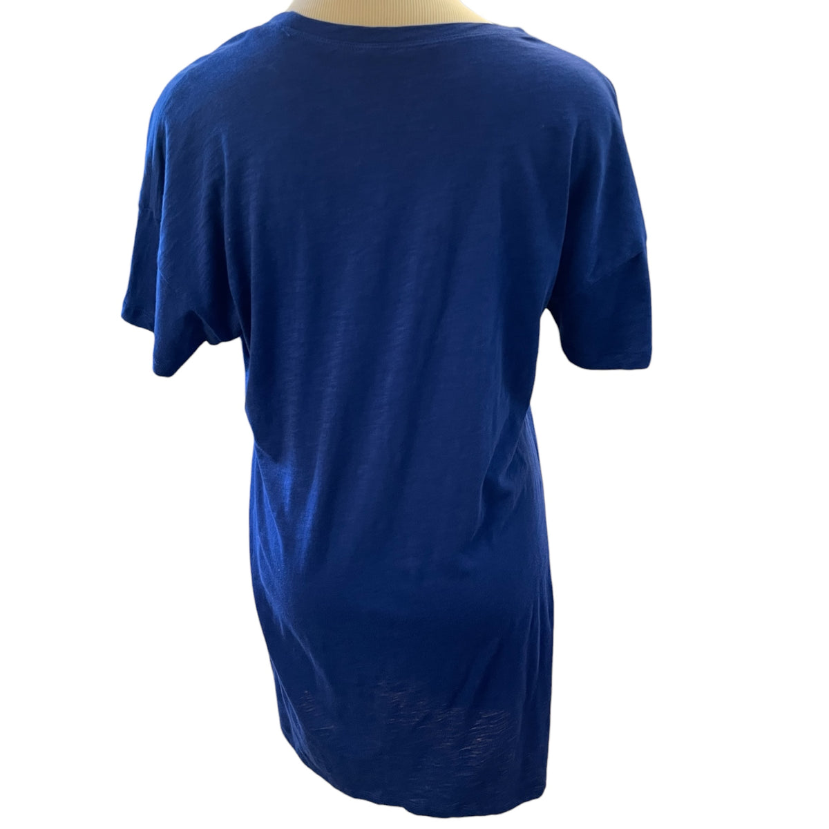 New York & Company Royal Blue Shirt Dress Size S - RF