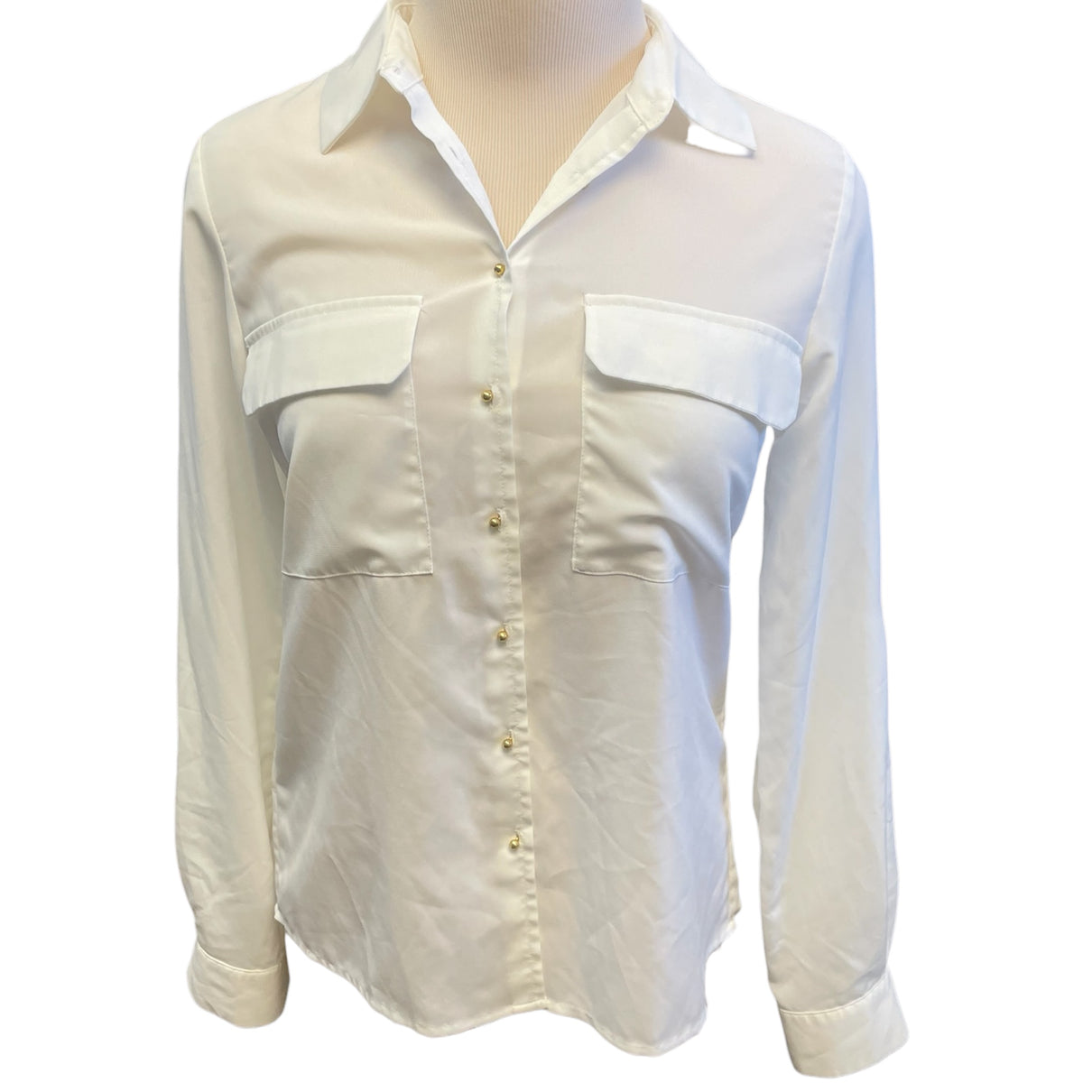 Calvin Klein White Button Down Size XS - RF