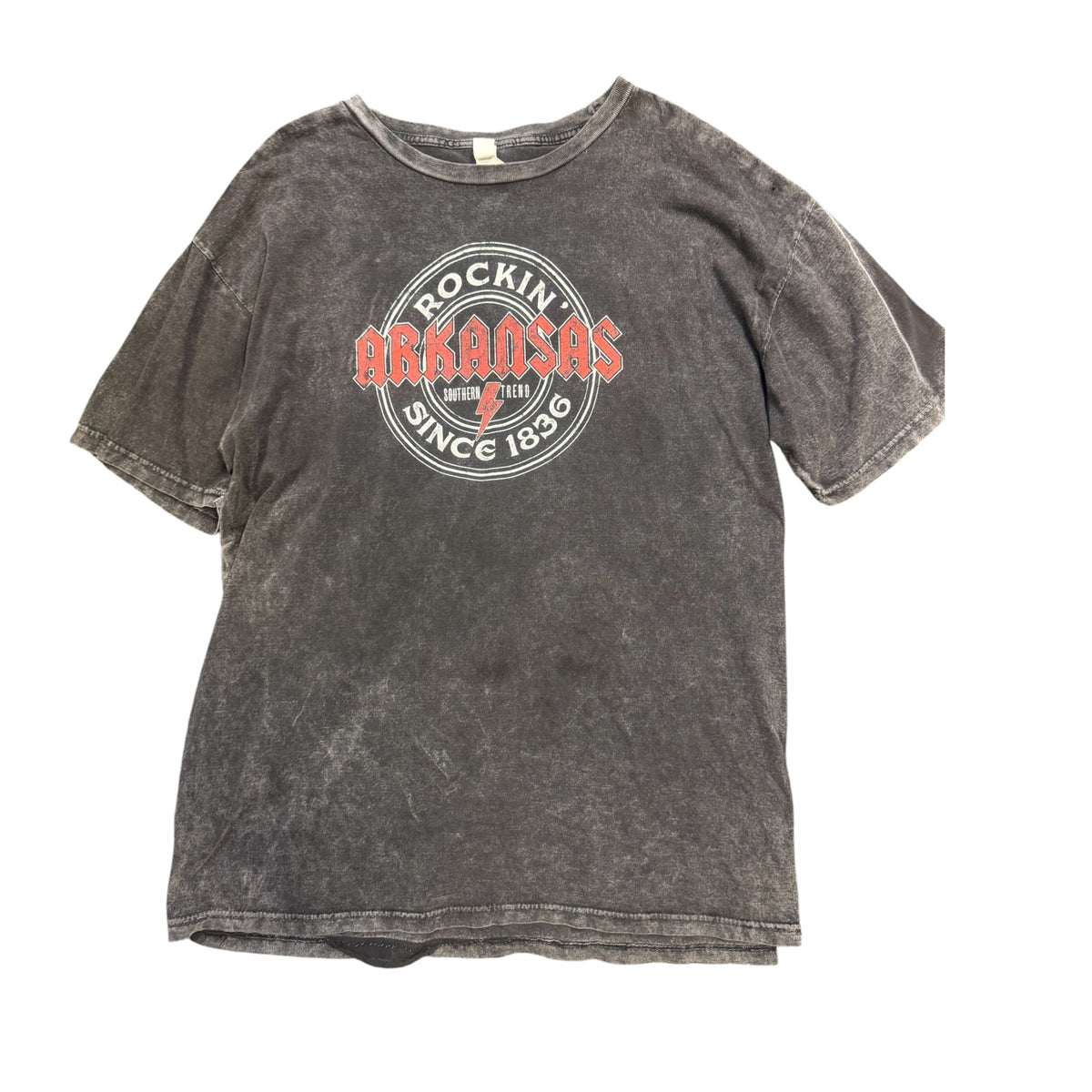 Rockin' Arkansas Black Band Tee Size XL- RF