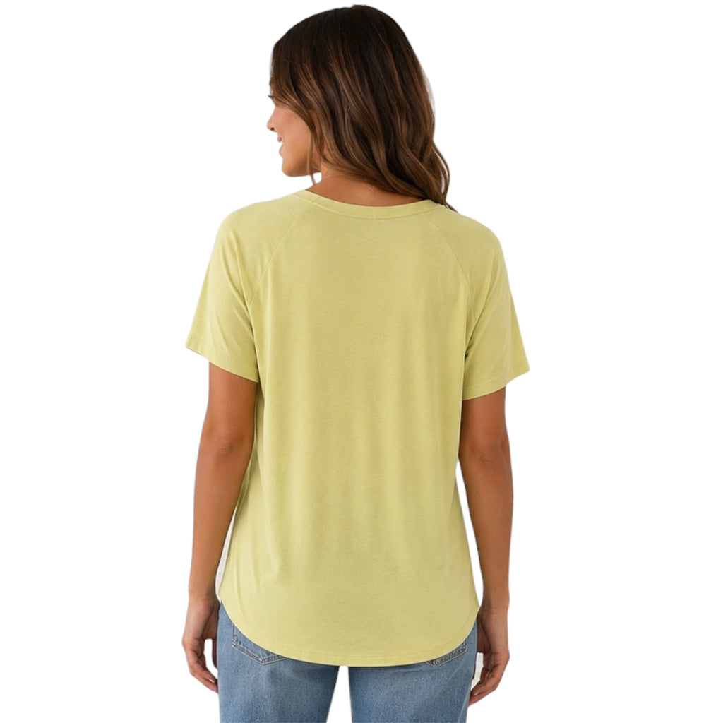 Lime Green Basic Tee