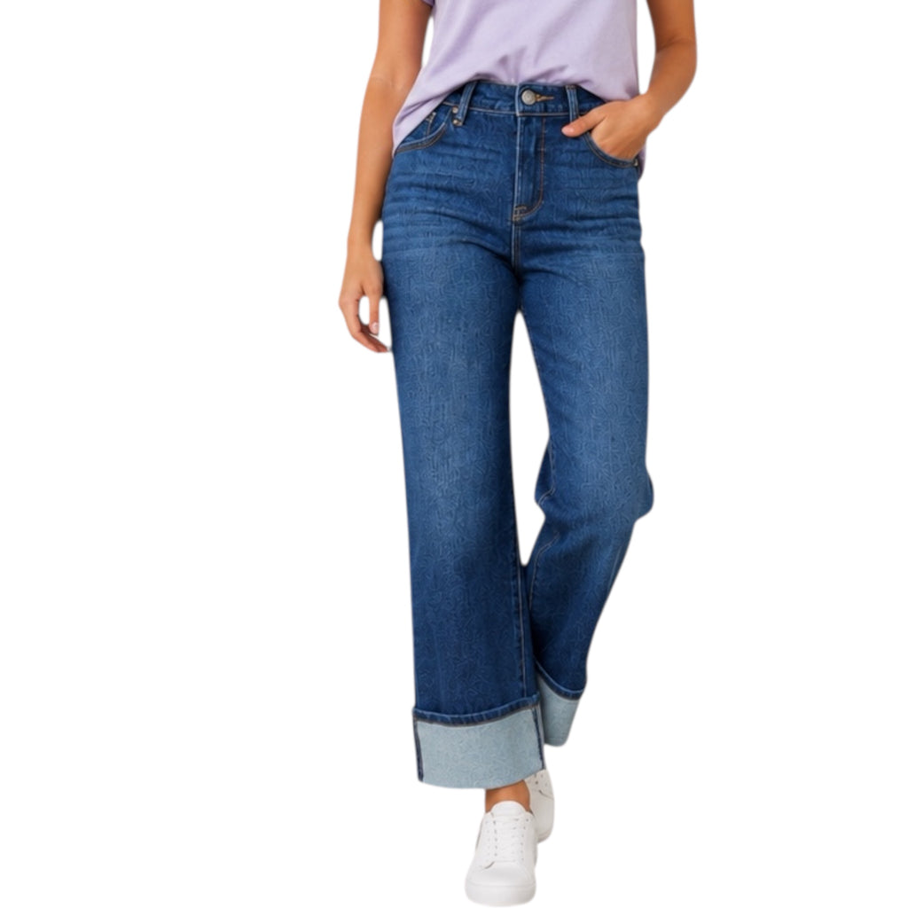 J21 JVP1000 Mid Rise Wide Leg Jeans
