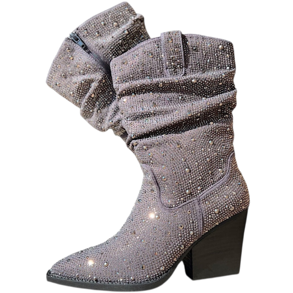 Very G Grey Kady Slouch Boots