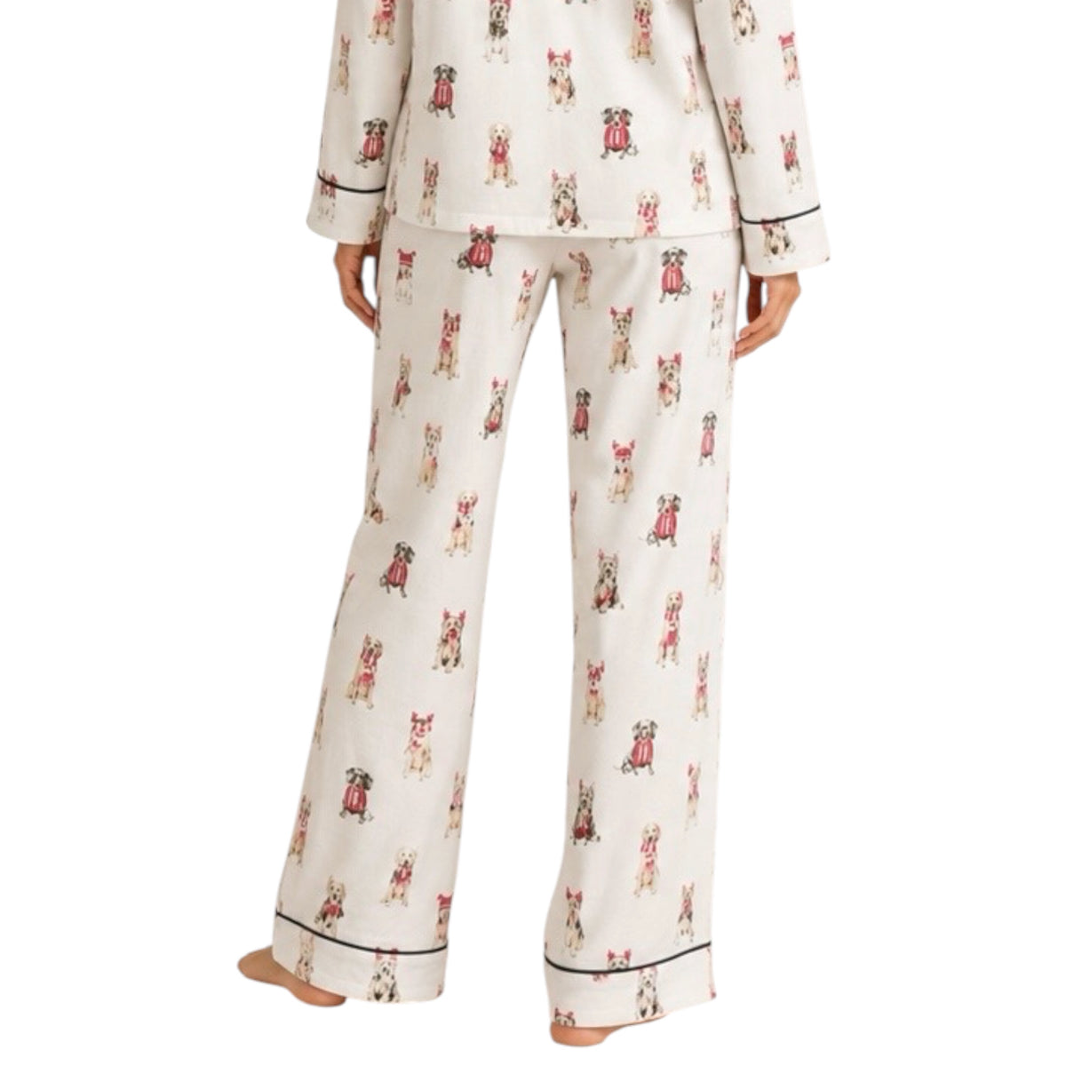 Z supply Sleep All Day Pup PJ Set Vanilla Ice