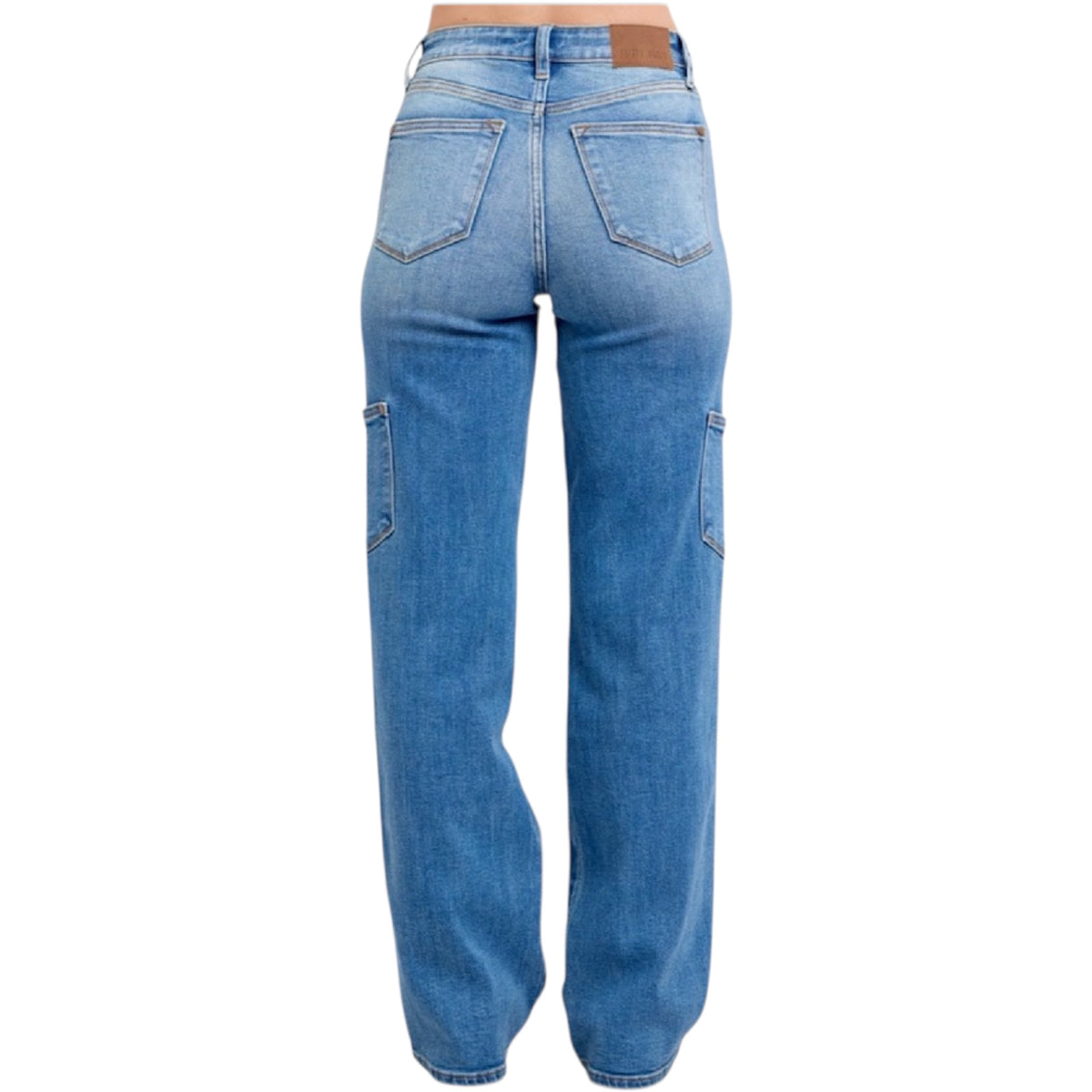 JB82659 High Waist 90's Straight Jeans