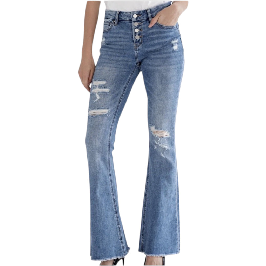 MICA MDP-F121 M/R Flare W/ Button Up