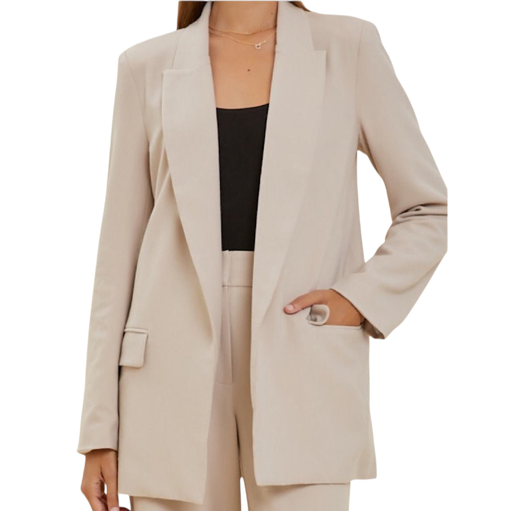 Beige Blazer