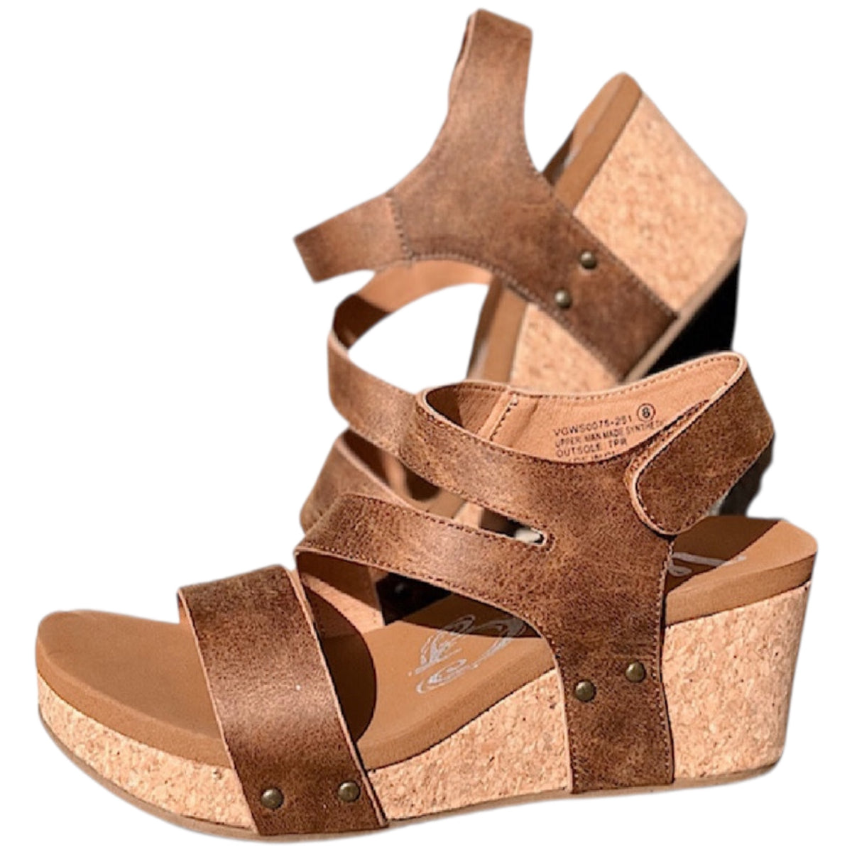 Very G  Casper Tan  Wedge