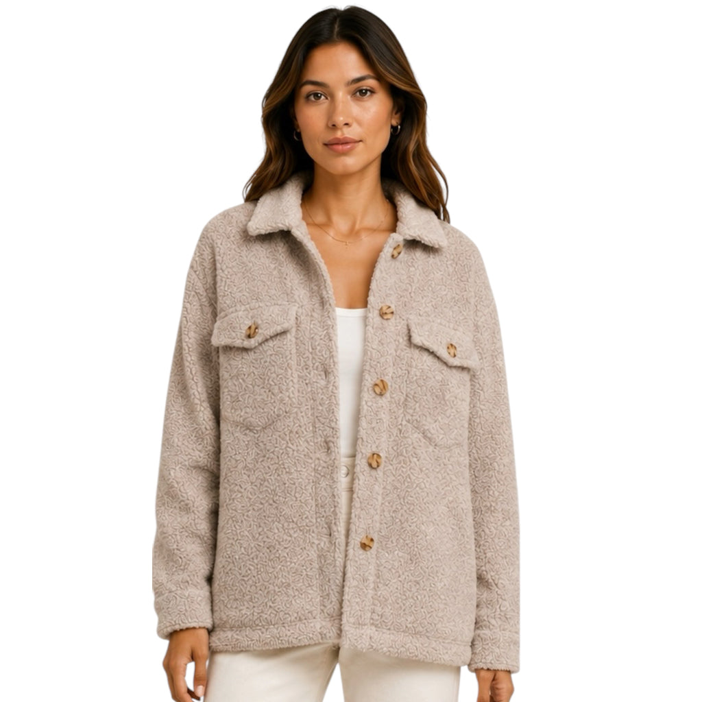 Z Supply Jordan Jacket Heather Latte