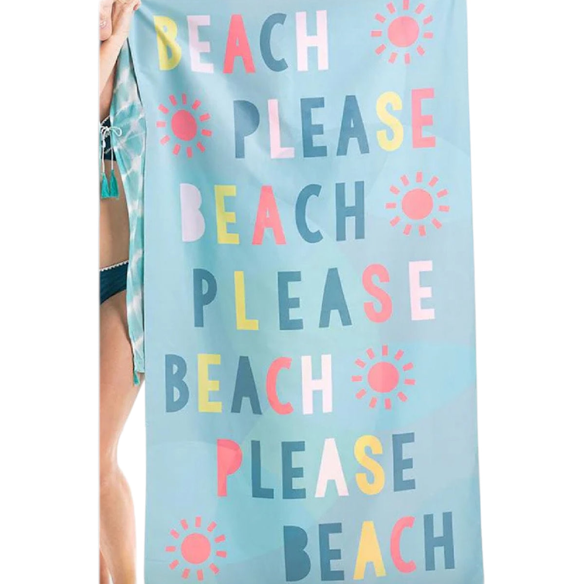 Beach Please Quick Dry Beach Towel