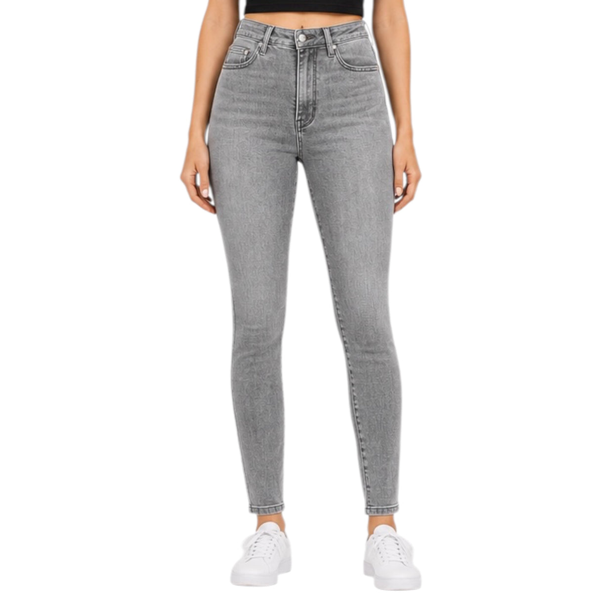 Judy Blue JB88862 Mid-Rise Tummy Control Shield Pocket Skinny