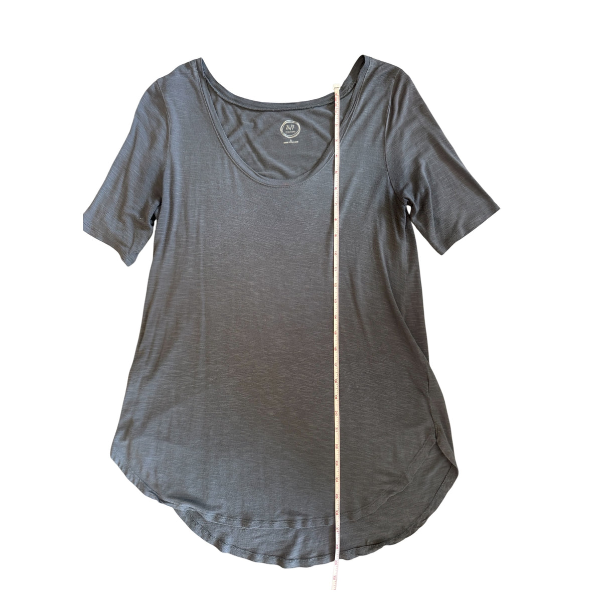 Maurices Grey Basic Top Size Small- RF