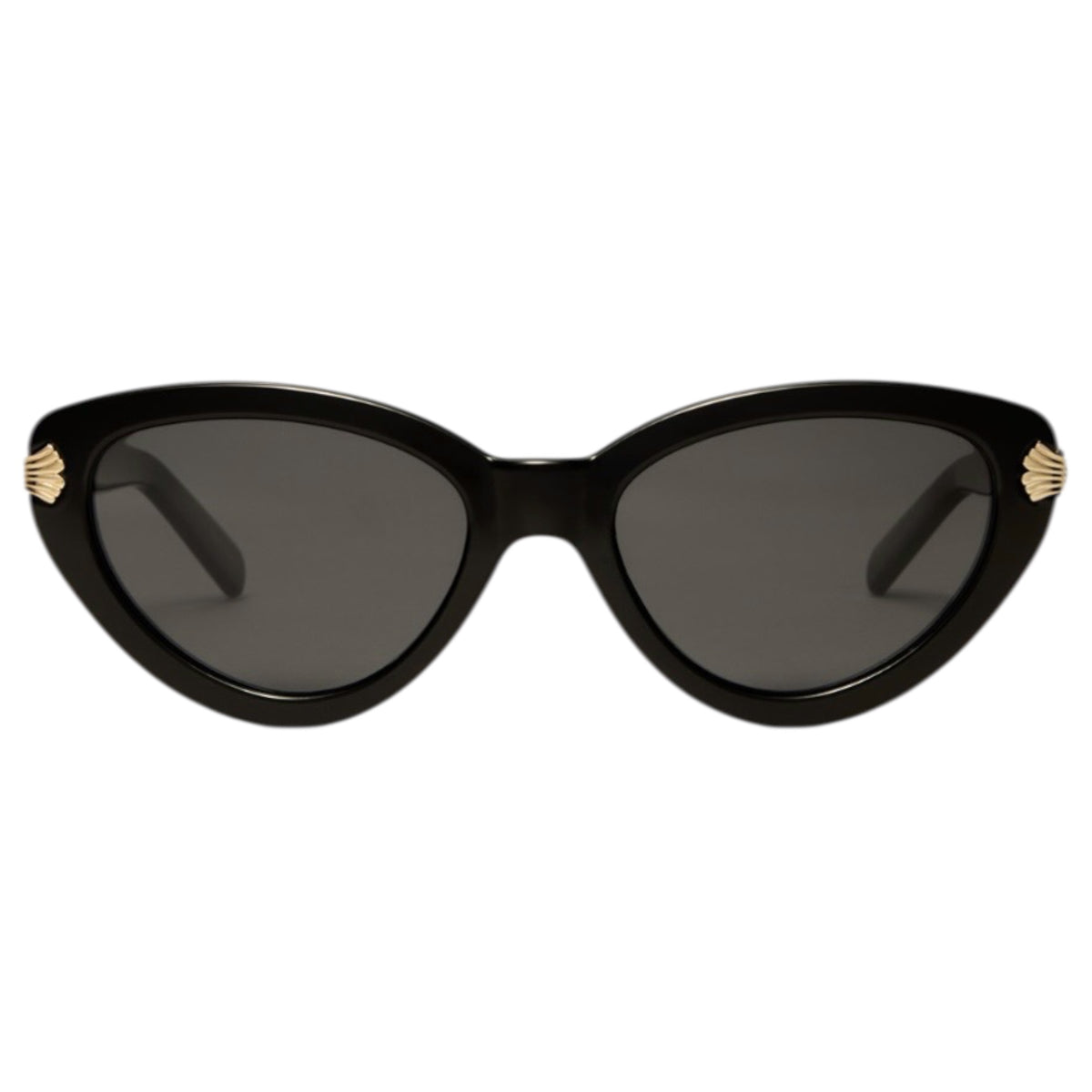 Z Supply Coastine Polished Black-Grey Polarized Sunglasses