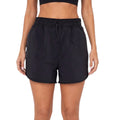Black Toggle Drawstring Shorts