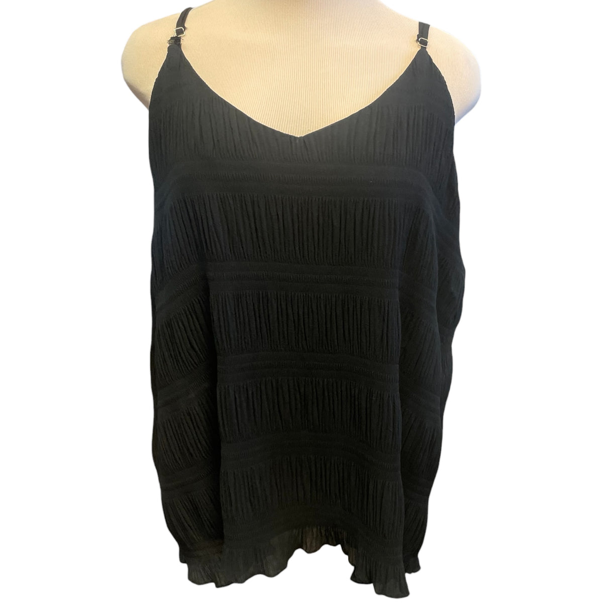 GiGio Black Tank Top Size 1X - RF