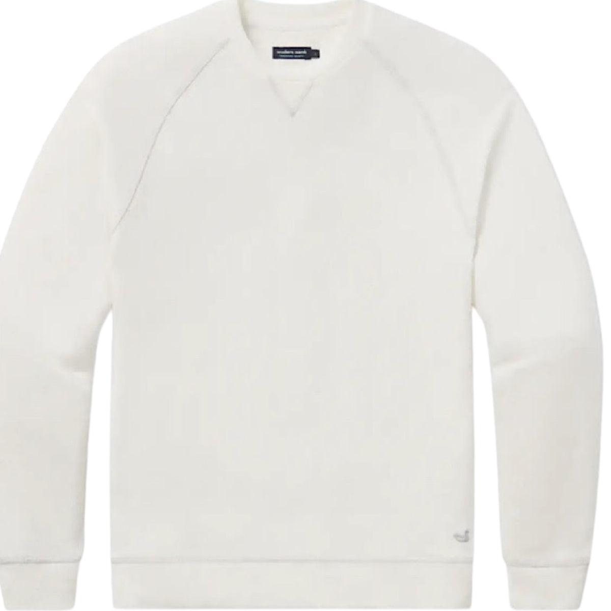 Southern Marsh Brunswick Knit Sweater White
