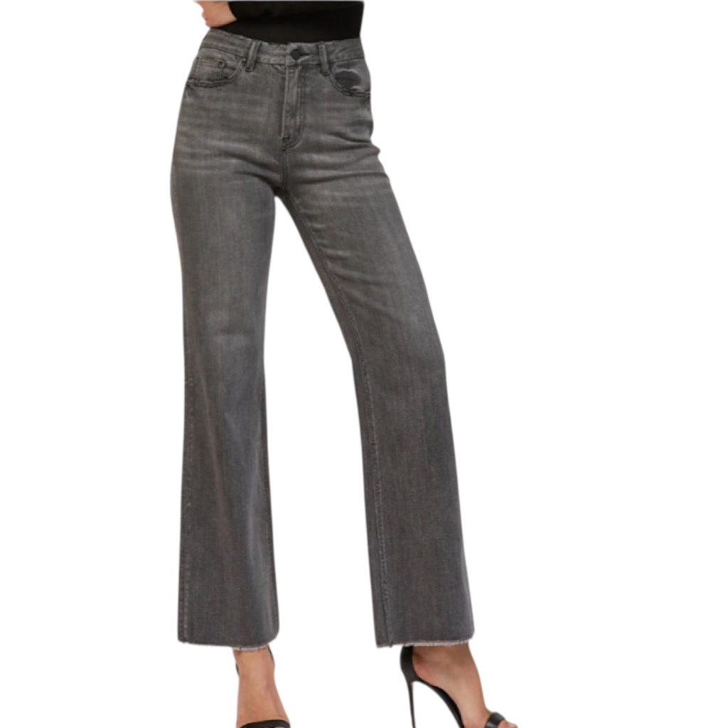 MICA Dark Grey Super High Wide Leg MDP-W3161