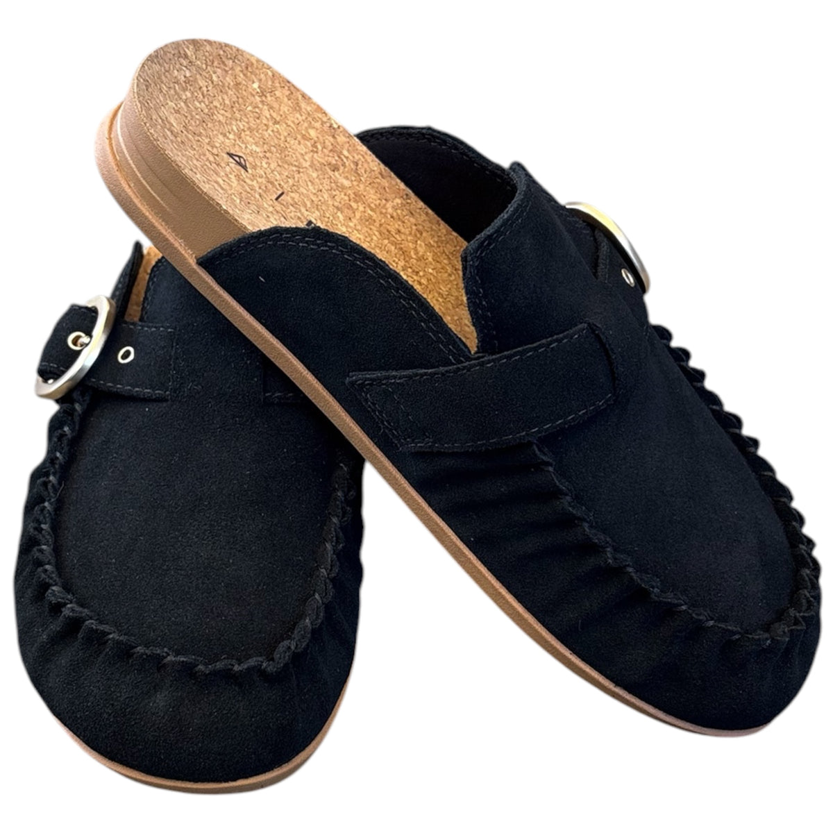 REEF Vista Siena Black Clogs