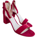 Chinese Laundry Jody Super Suede Ruby Red Heel