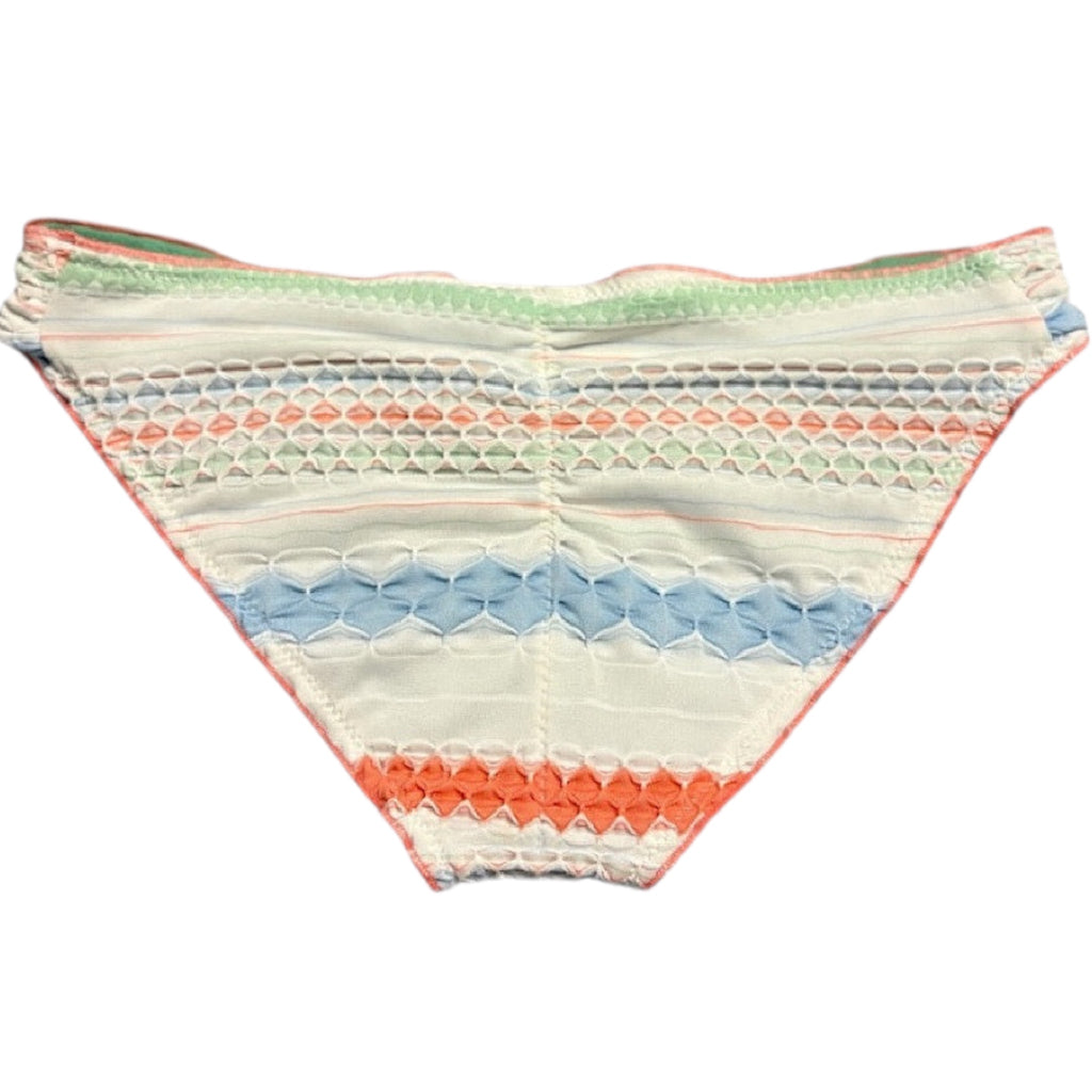 BECCA Multi Pastel Color Bikini Bottoms Size Large-RF