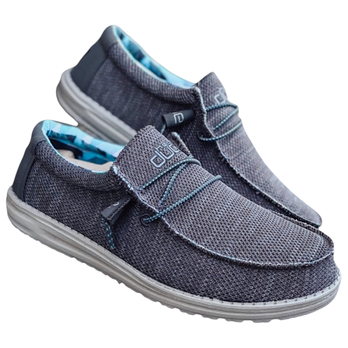 Hey Dude Wally Sox Charcoal