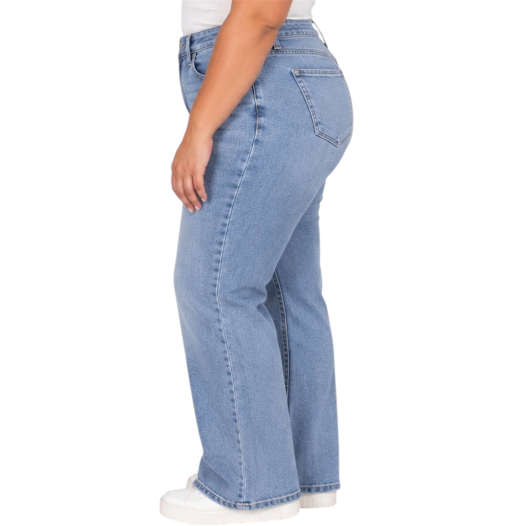 Judy Blue JB82337LT-PL Plus Mid Rise Bootcut