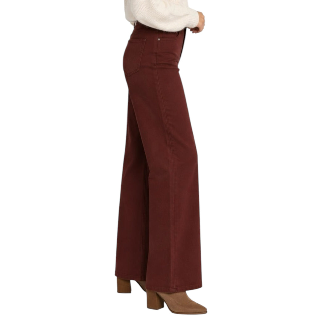 MICA MDP-W3602BU Deep Burgundy Wide Leg